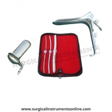 Hegar uterine dilator 3 pieces set,3-4, 5-6, 13-14, grave large, collin large